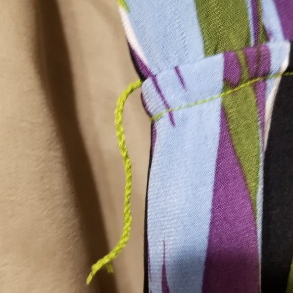 COPY - COPY - Sleveless Colorful Hi-Lo Maxi - Picture 6 of 10